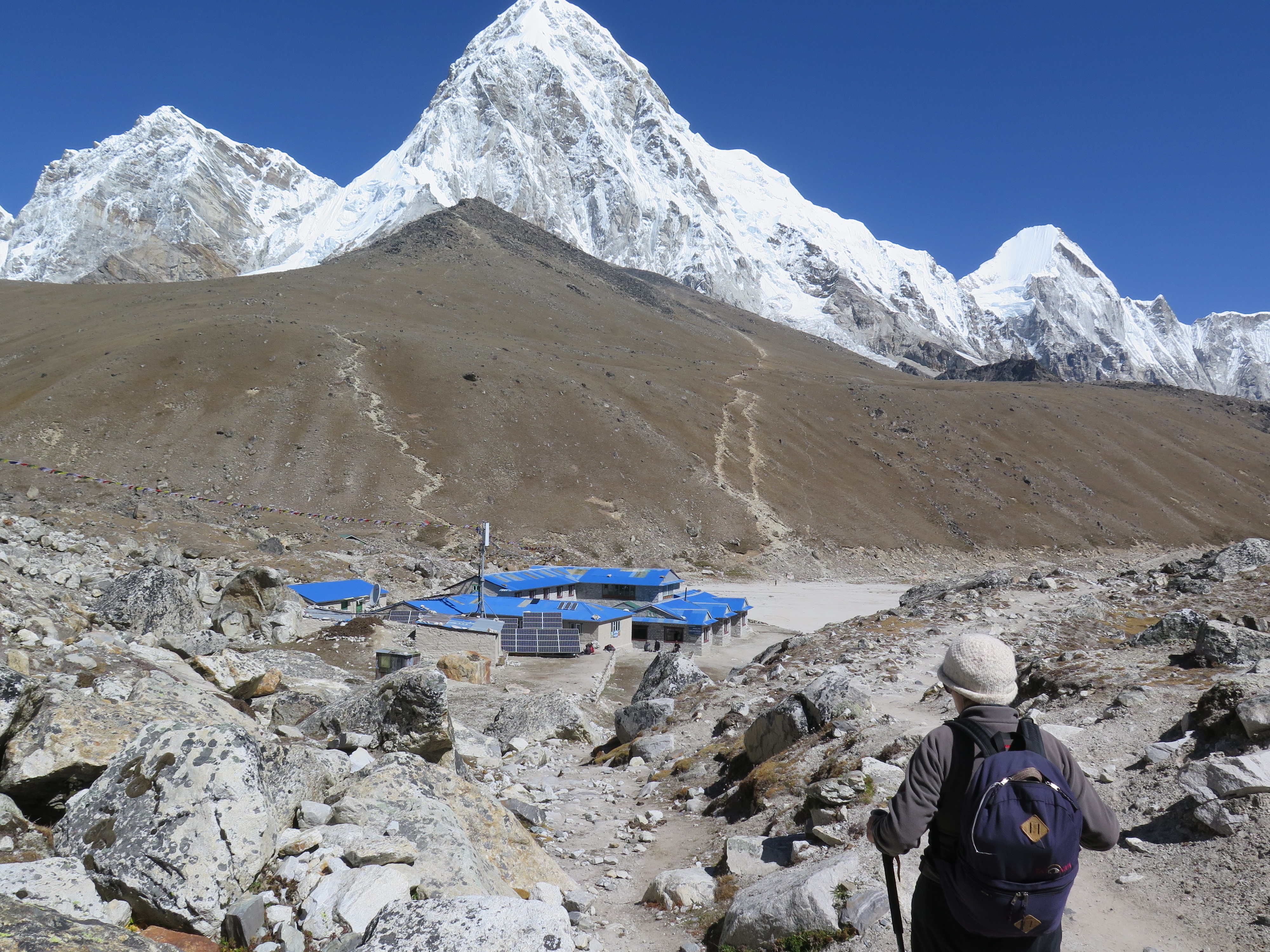 Gorak Shep the end of the Everest Base Camp trek